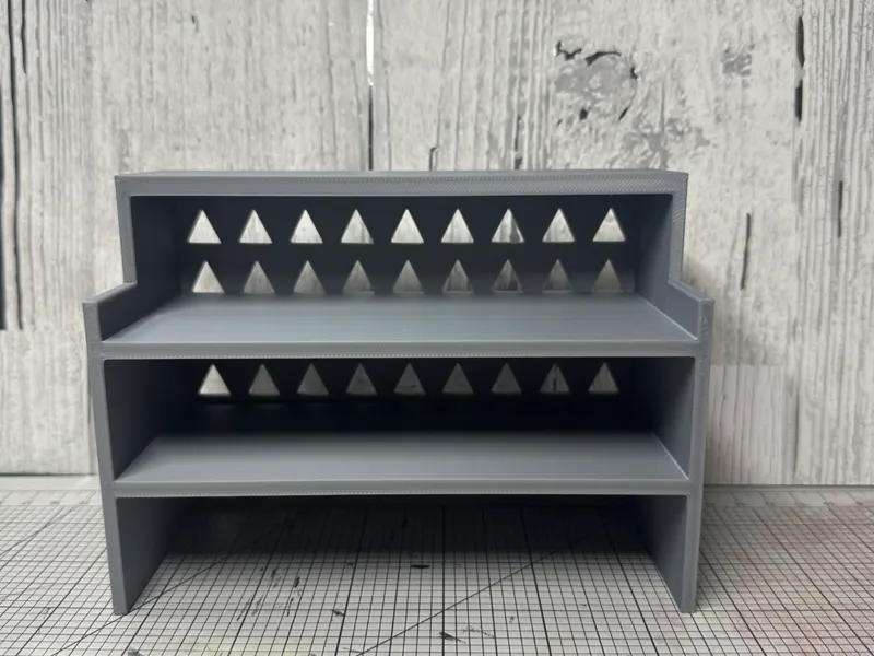Remix of miniature spice shelf without rail