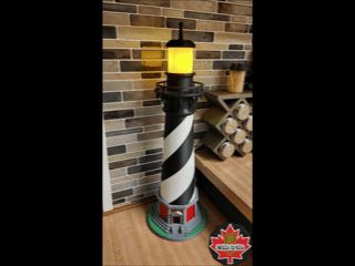 LED Light House Lamp (Low Waste!)