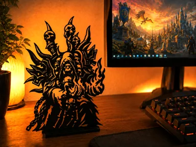 World of Warcraft - Guldan Desk Decoration