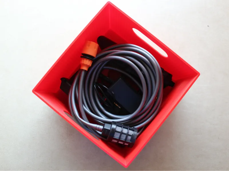 Cassetta Organizer in PETG per Idropulitrici