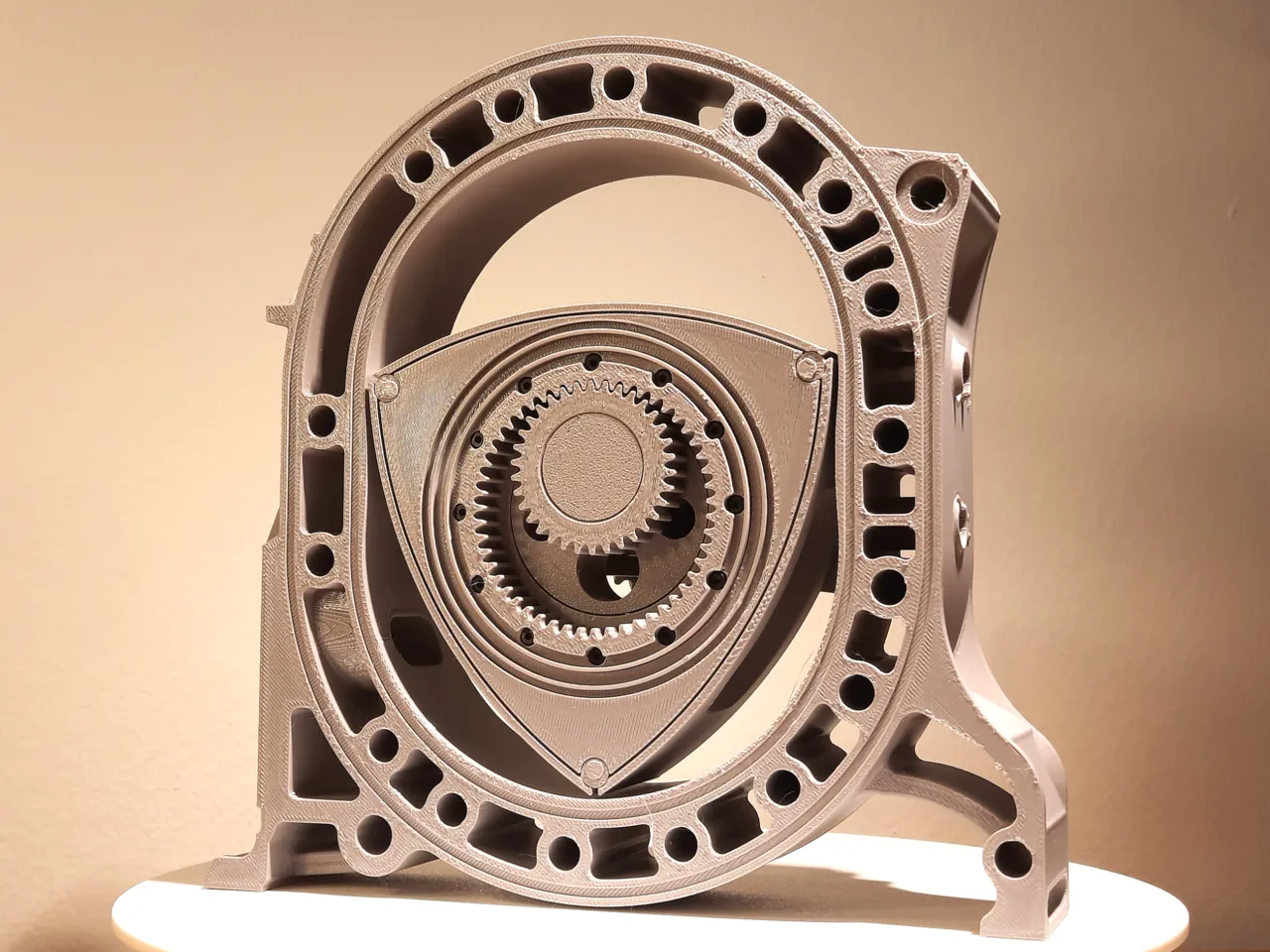 Wankel engine - Manual drive view 2