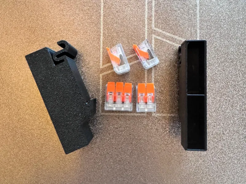 Hutschienen Elektrische Kabel Klemmen (KEINE WAGO)