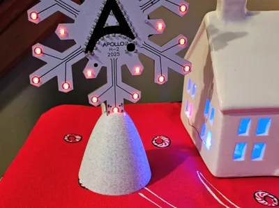Apollo H-2 Snowflake Ornament Stand