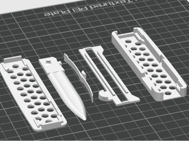 OTF fidget knife 