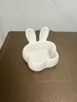 85x76x65mm兔耳朵桌面收纳容器