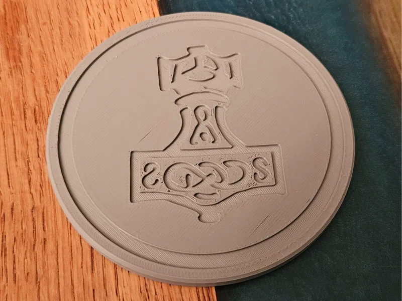 Nordic Kingdoms Scythe Coaster