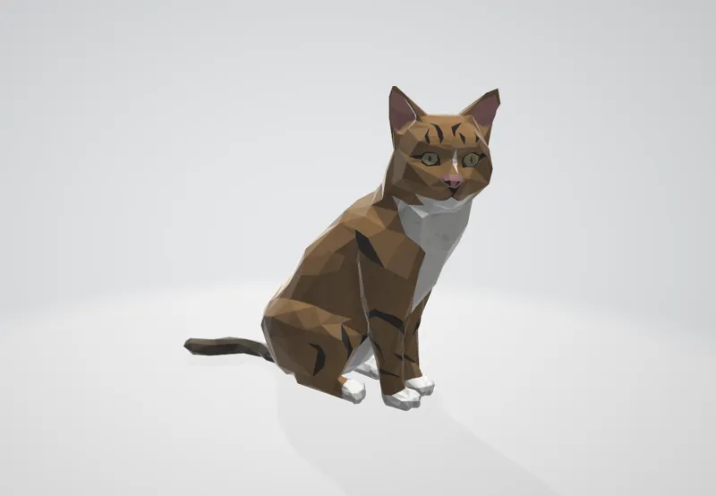 Cat sculpture