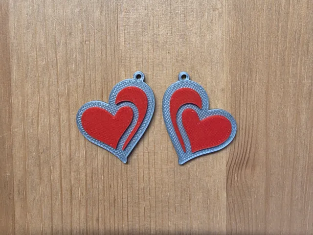 heart earrings