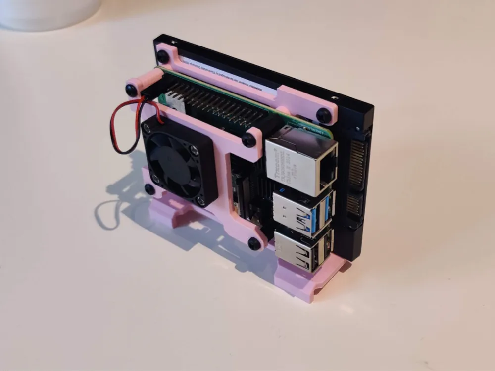 Raspberry Pi SSD stand by gjlp25 MakerWorld: Download Free 3D Models