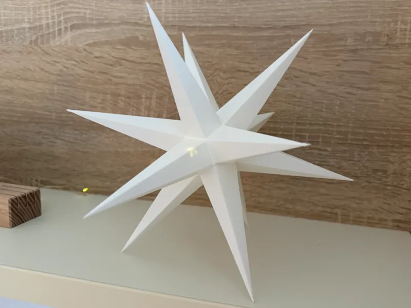 Zwölfzackiger Weihnachtsstern