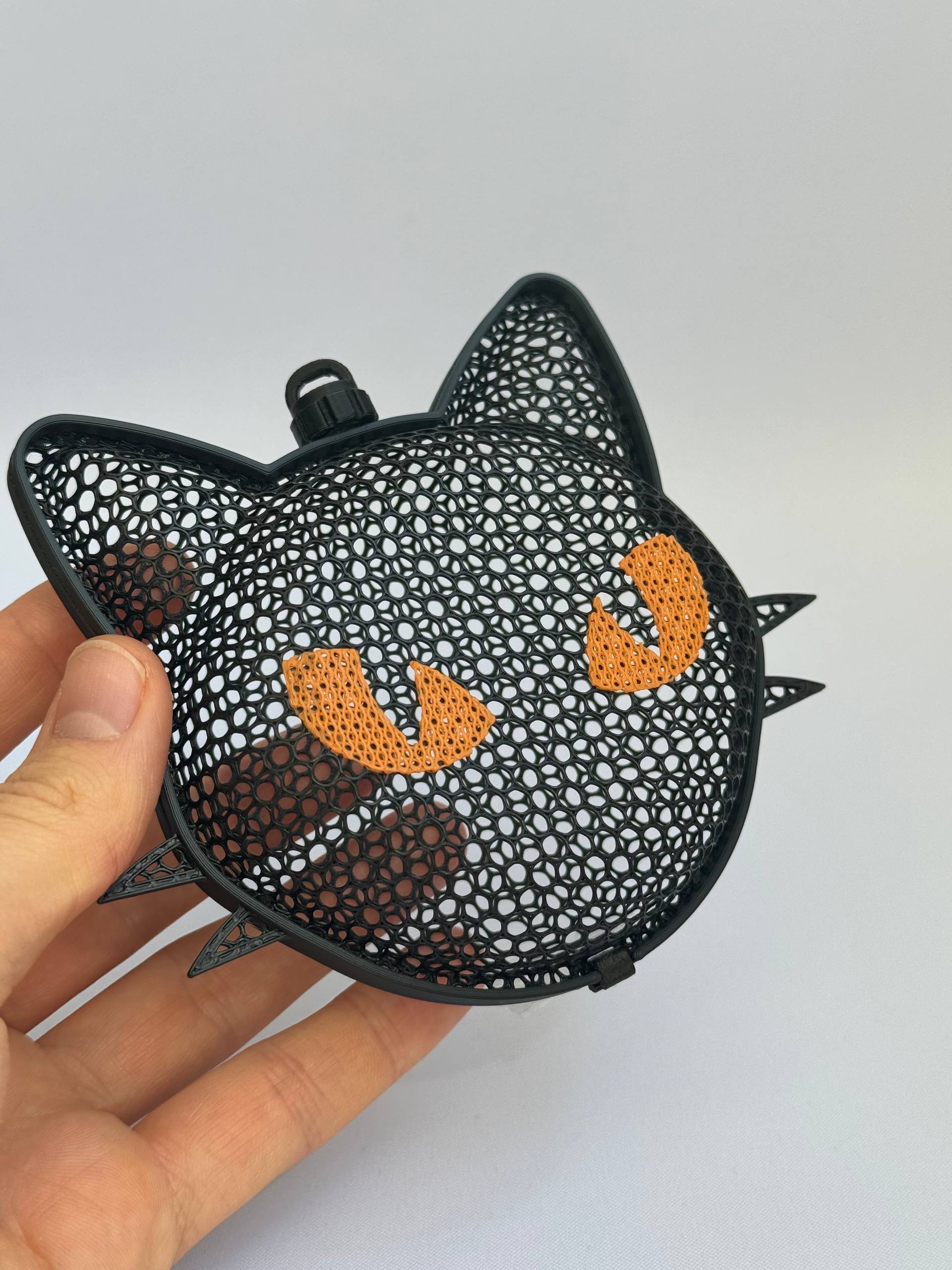 Thermoformed Halloween cat - candy container - 1
