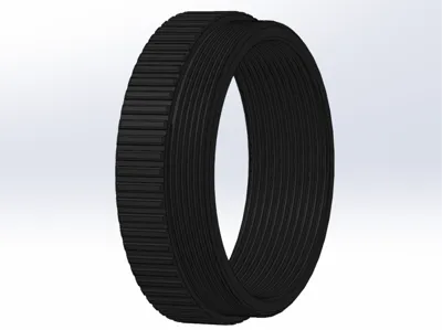 C-mount female to M28.5x0.6 male (1.25″) adapter