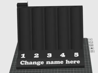 Claim stand for pens or other focals