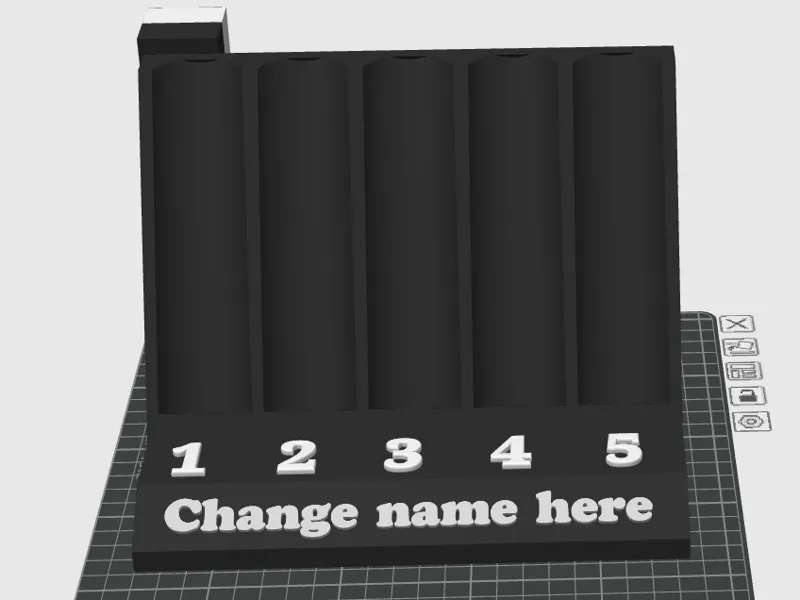 Claim stand for pens or other focals