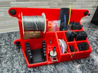 Pegboard Solder Station Organizer