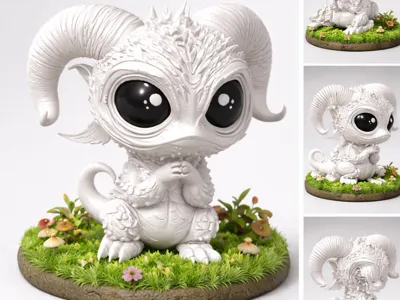 Hornyra – Baby Guardian Dragon