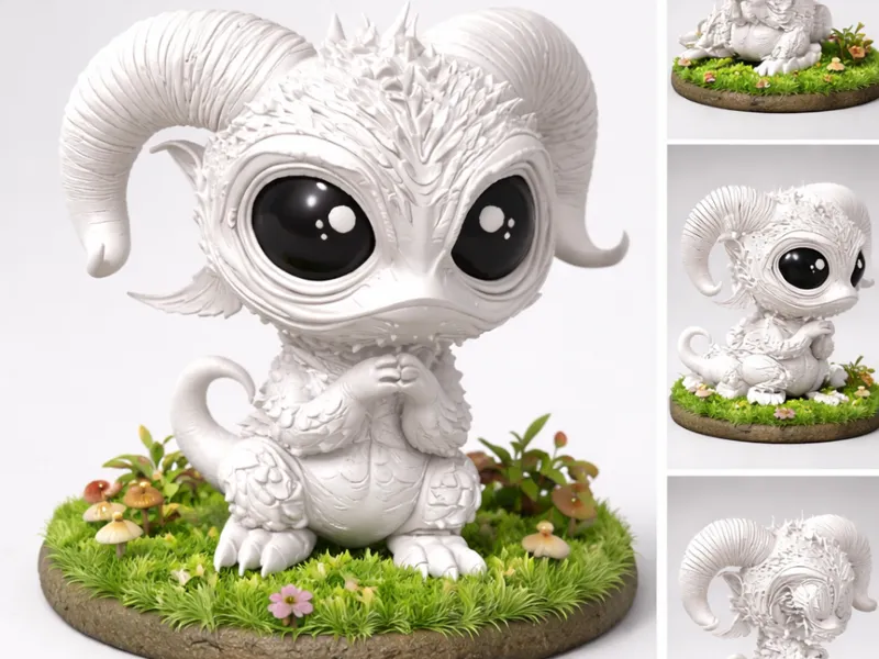 Hornyra – Baby Guardian Dragon
