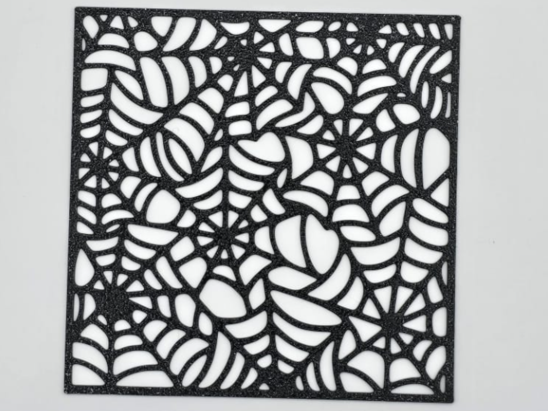 Web Pattern Stencil