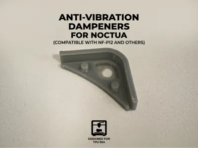 Anti-vibration Dampers for Noctua