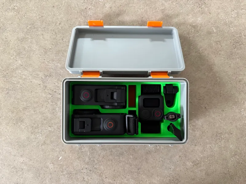 Gridfinity 4x2 Insert for DJI Osmo Action Kit