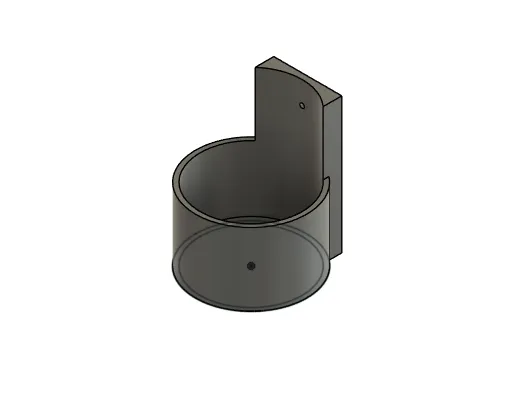 Lubricant bottle Holder - With screw hole
