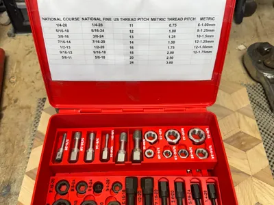 Tap and Di Rethread Organizing Trays 