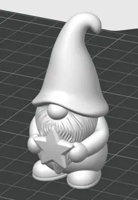 Gnome mignon avec étoile - Noël — photo 3