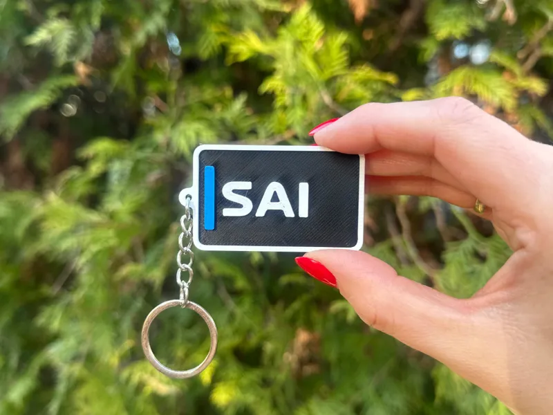 F1 Driver keychain