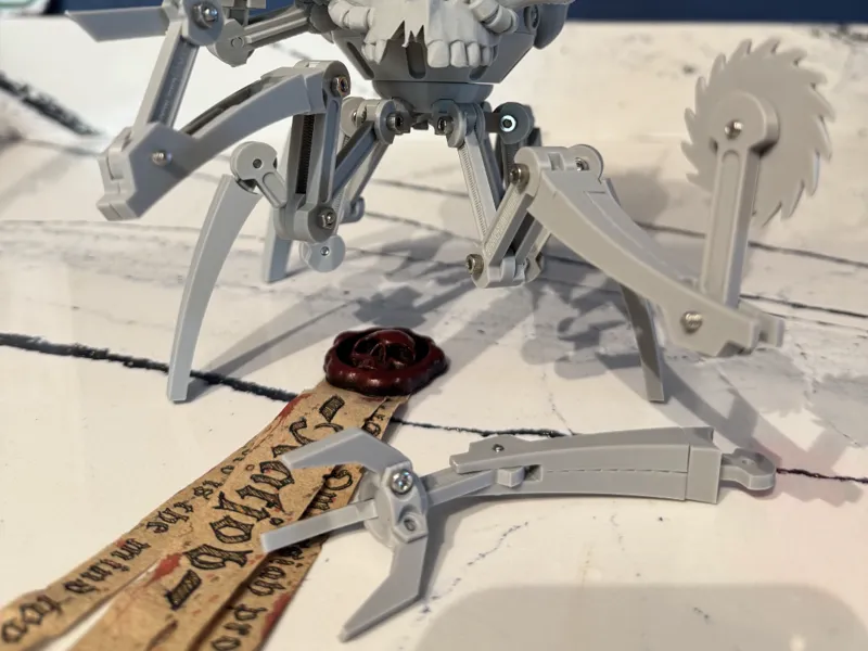 Servo Skull Leg Attachments for Ratjob's Servitor 