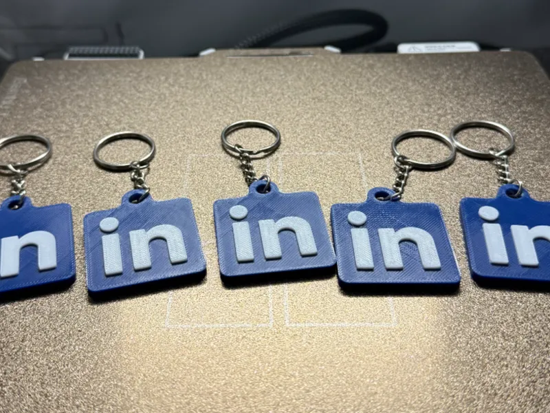 LinkedIn NFC Key Tag Key Chain