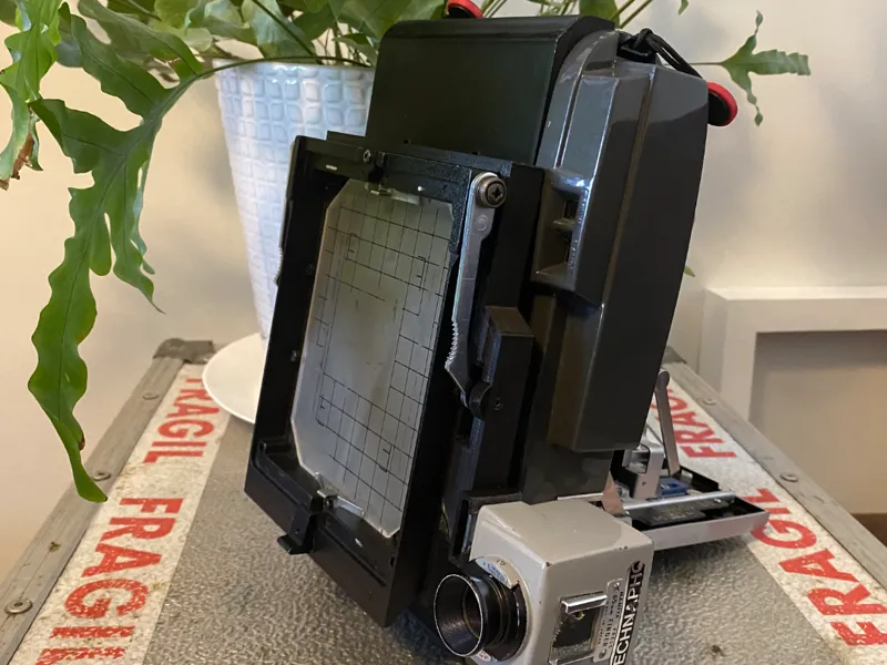 Polaroid 110 4x5 Conversion