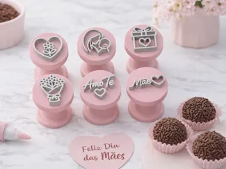 Carimbos para Brigadeiros – Especial Dia da Mãe