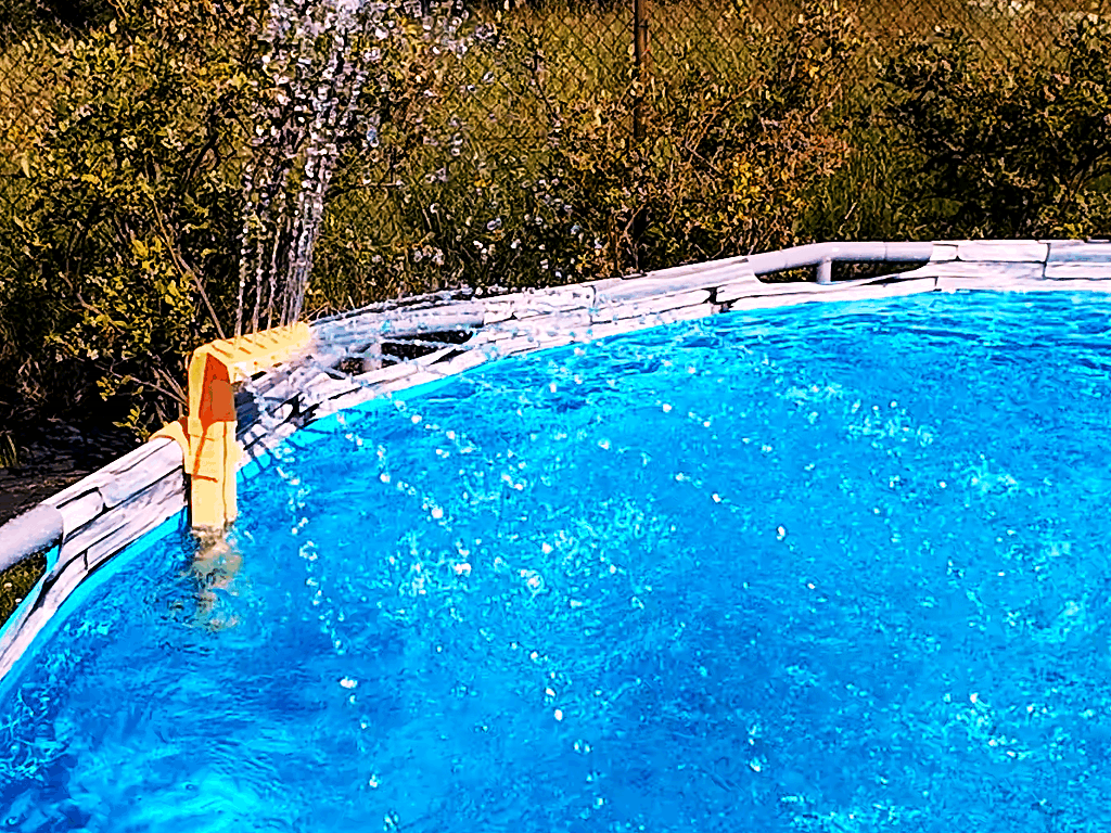 Pool Waterfall Pro with 3 New Nozzles