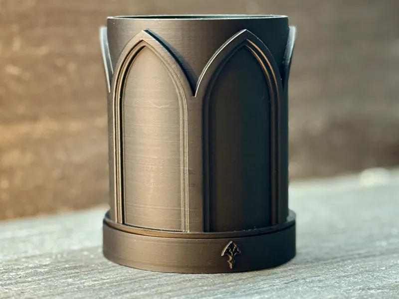 Minimalist Gothic Plant pot/Pen holder