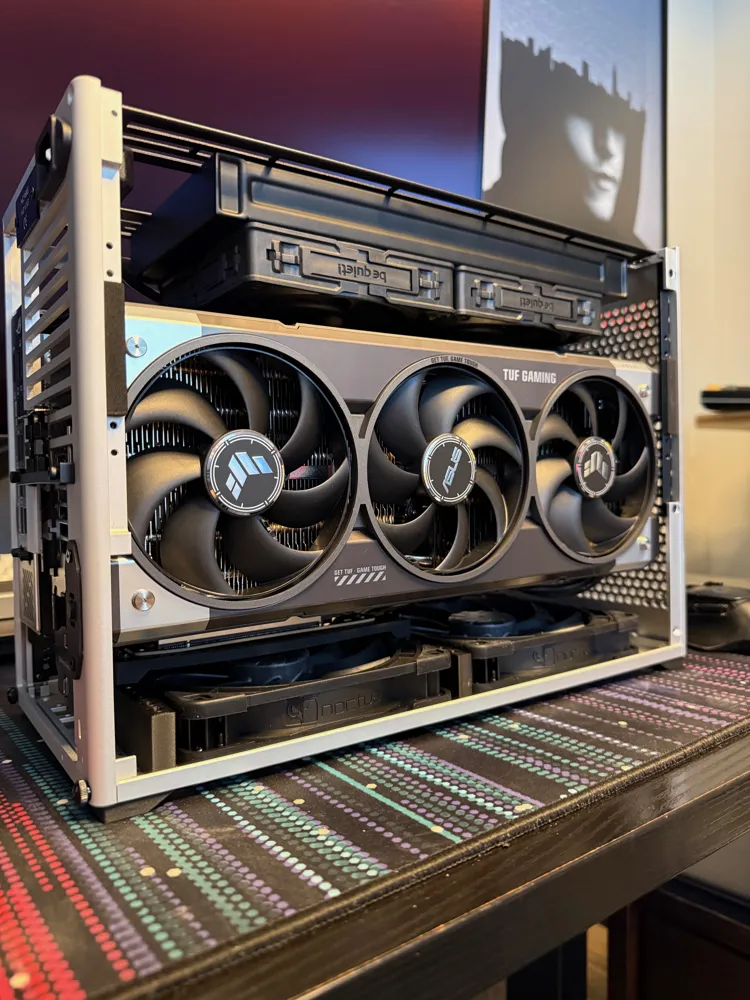 Vgpu Kit NCASE M2 VGPU PCIe 라이저 그리고 140MM 팬 브래킷 - 무료 3D 프린트 모델 - MakerWorld