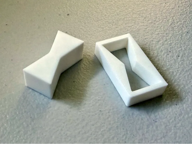 Woodworking Butterfly / Bow tie joint template