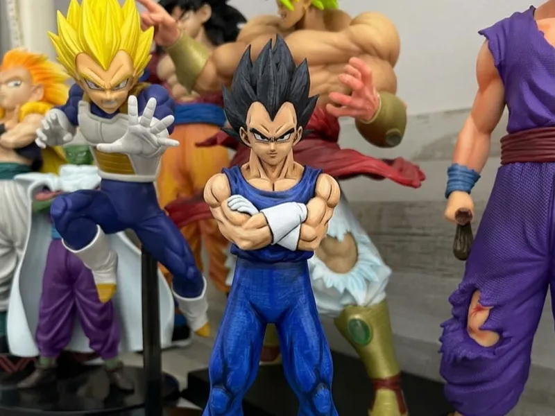 Vegeta figura AMS and SINGLE COLOR