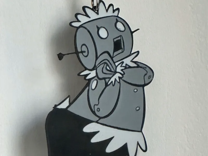 Jetsons robot keychain