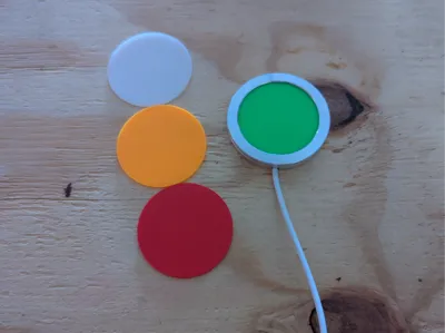 LED Lamp Kit colored light diffuser