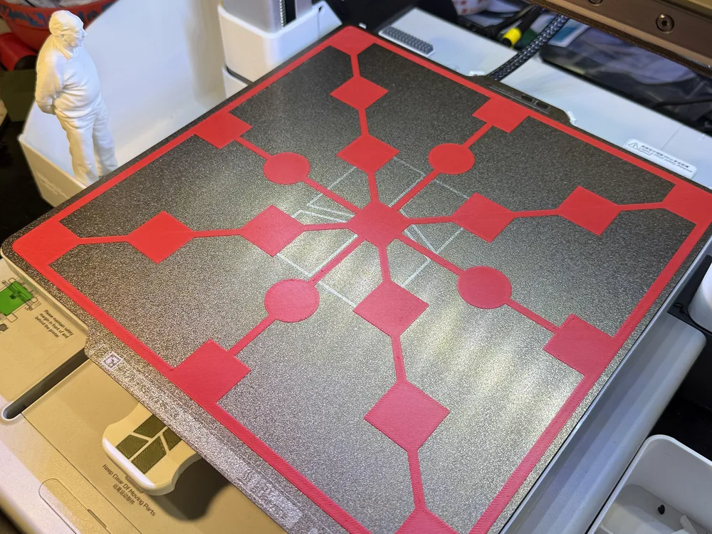 First Layer test 250x250 mm - Free 3D Print Model - MakerWorld