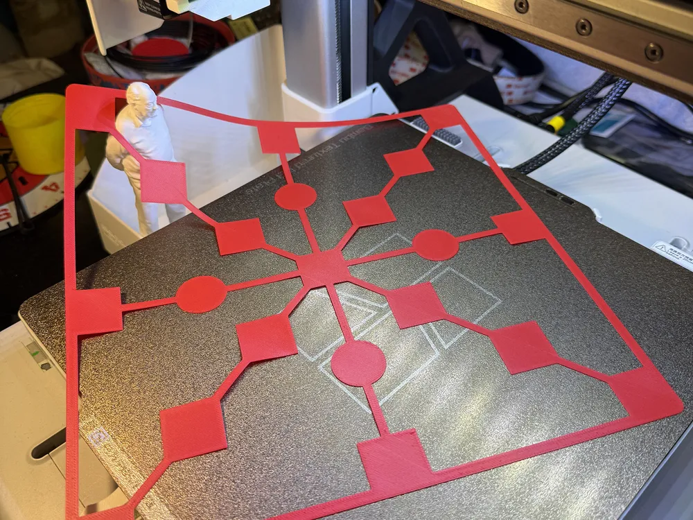 First Layer test 250x250 mm - Free 3D Print Model - MakerWorld