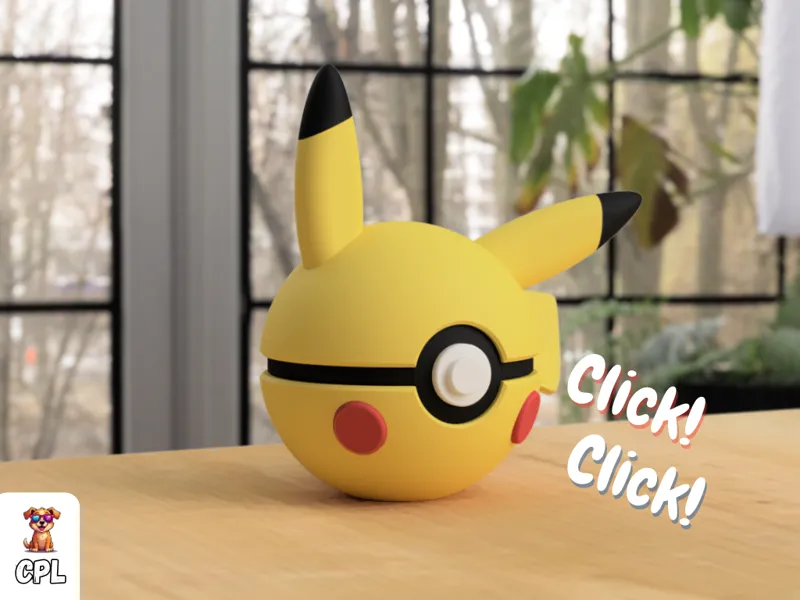 Pikachu Poke Ball