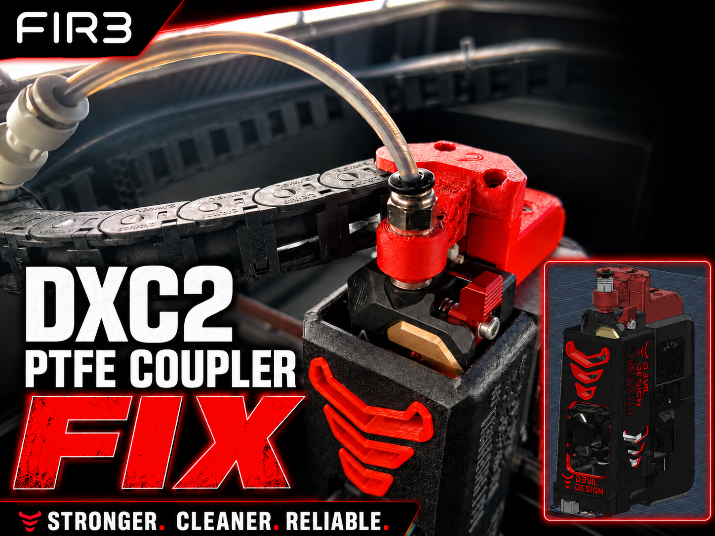 (Alpha) DXC2 PTFE Coupler FIX-by FIR3 Business