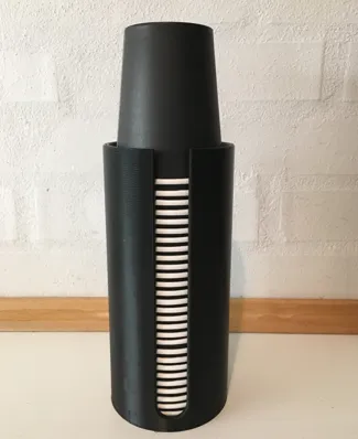 Holder for disposable cup