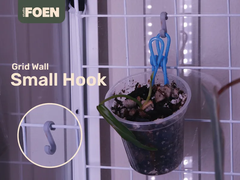Grid Wall Small Hook - Improved