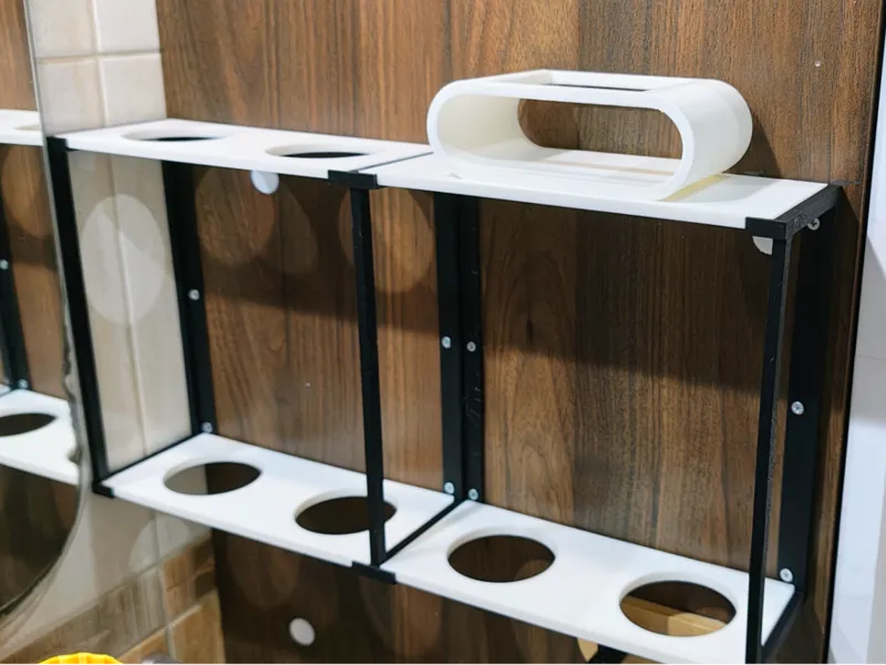 small bathroom shelf
