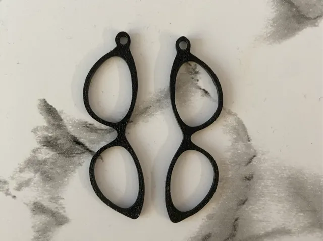 Glasses earrings