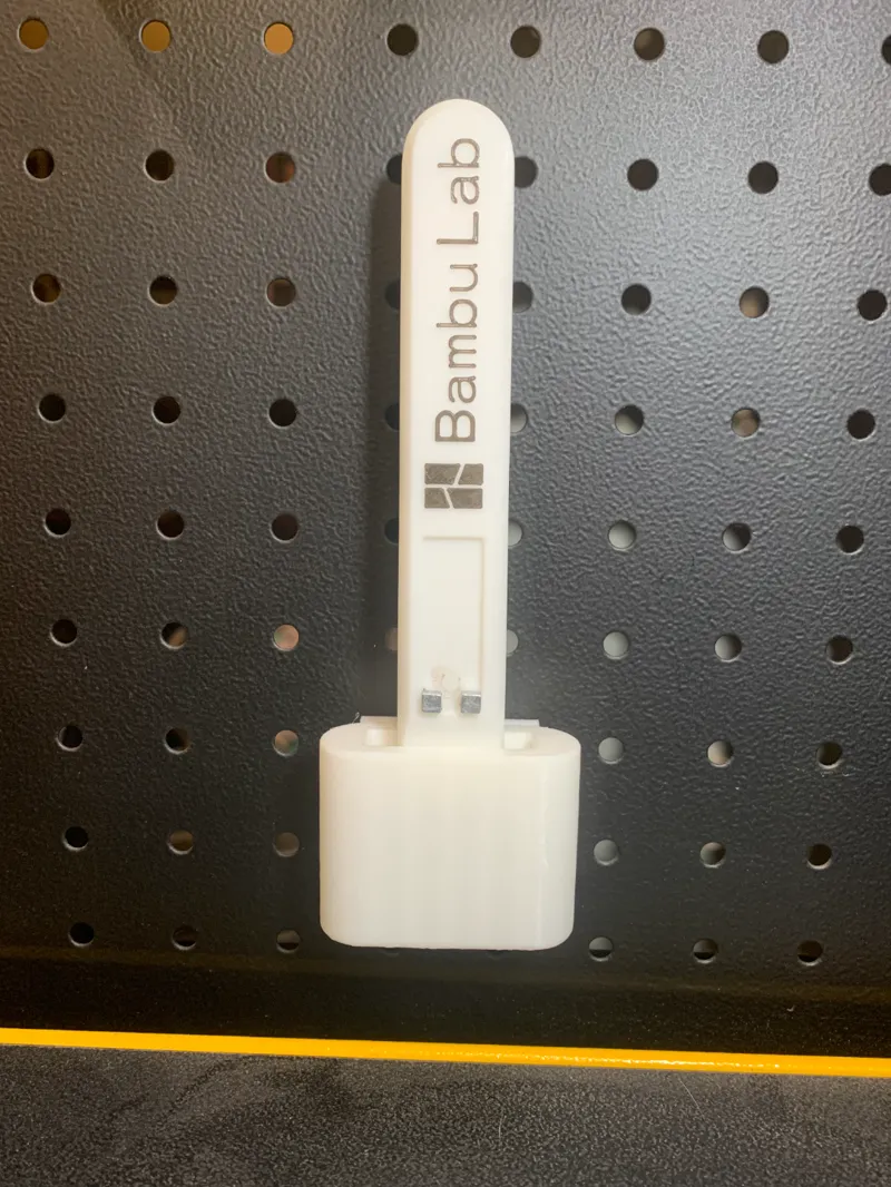 Bambu Scraper Pegboard Holder
