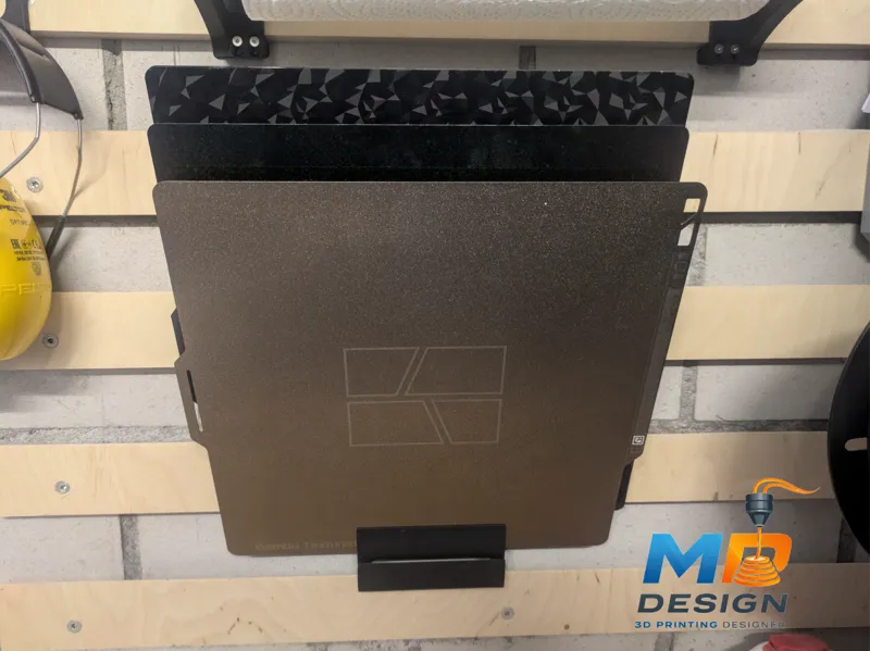 Universal Build Plate Holder - French Cleat / Wall