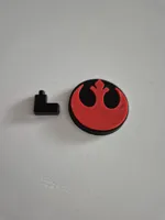 Rebel Alliance [pin for IKEA SKADIS pegboard]